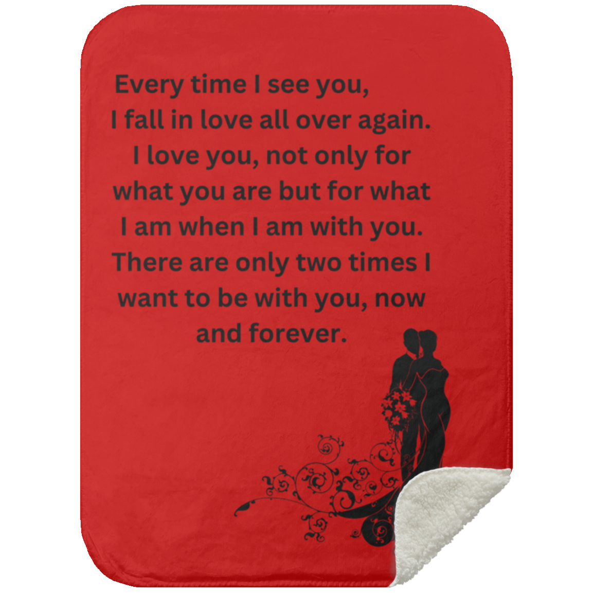 To My Love Blanket 30x40