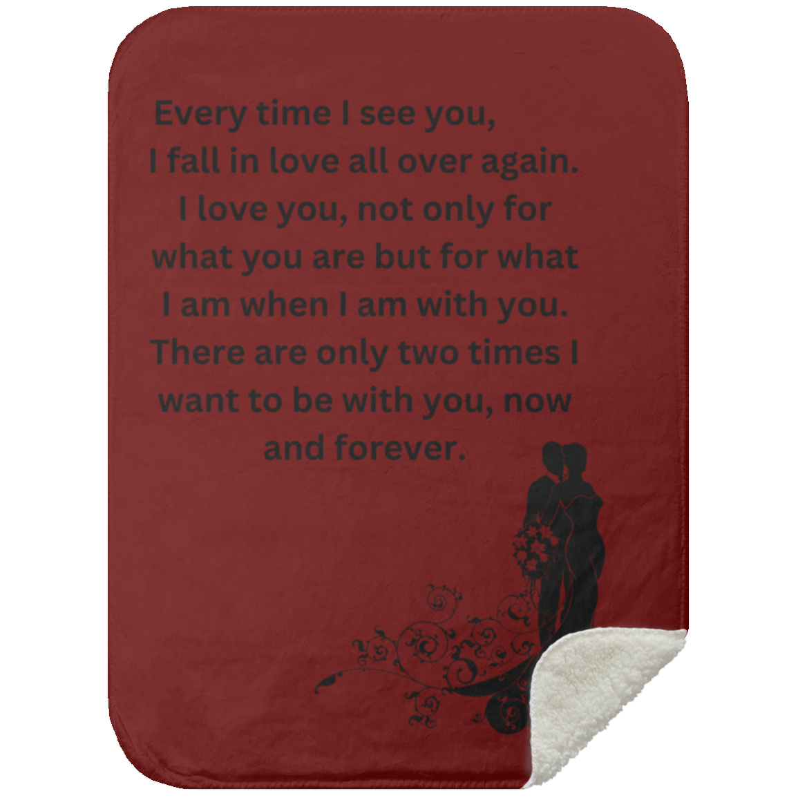 To My Love Blanket 30x40