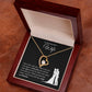 To My Beautiful Wife/Forever Love Necklace