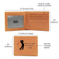 Grandpa/Dad/Son/Character Golf Wallet