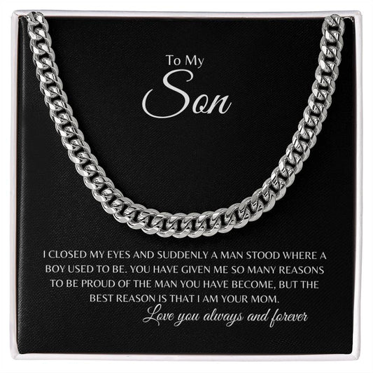 Son/Cuban Link Necklace