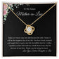 Mother-in-Law/Love Knot Necklace