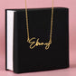 Signature Name Necklace|Personalized