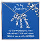 Grandma Vertical Name Necklace|Personalized