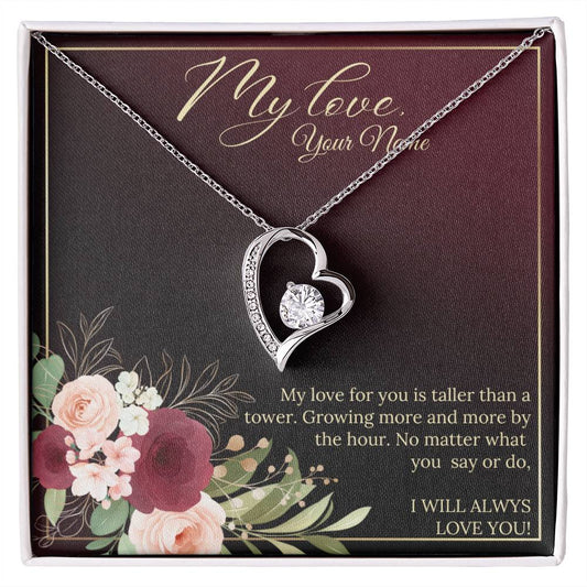 My Love|Forever Love Necklace|Valentine