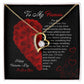 To My Fiancee|Forever Love Necklace|Valentine